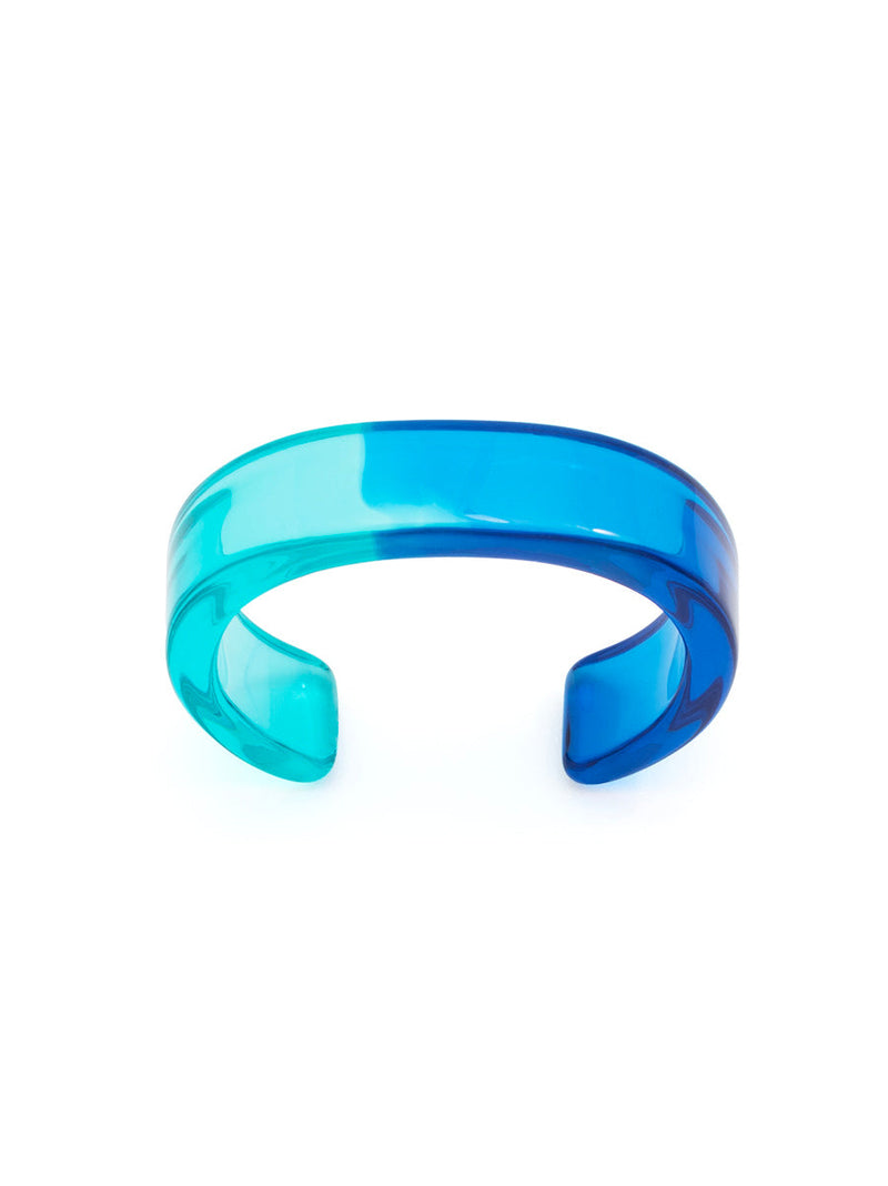 Ombre Lucite Cuff Bracelet