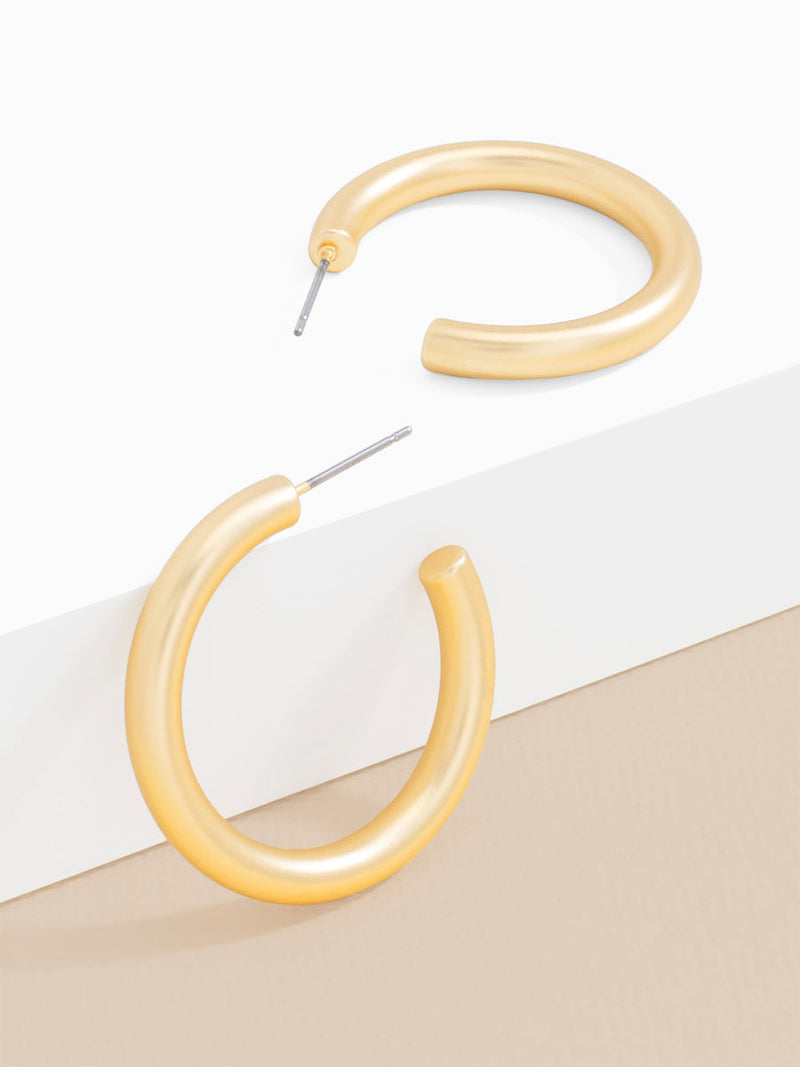 Small Chunky Hoop Earring