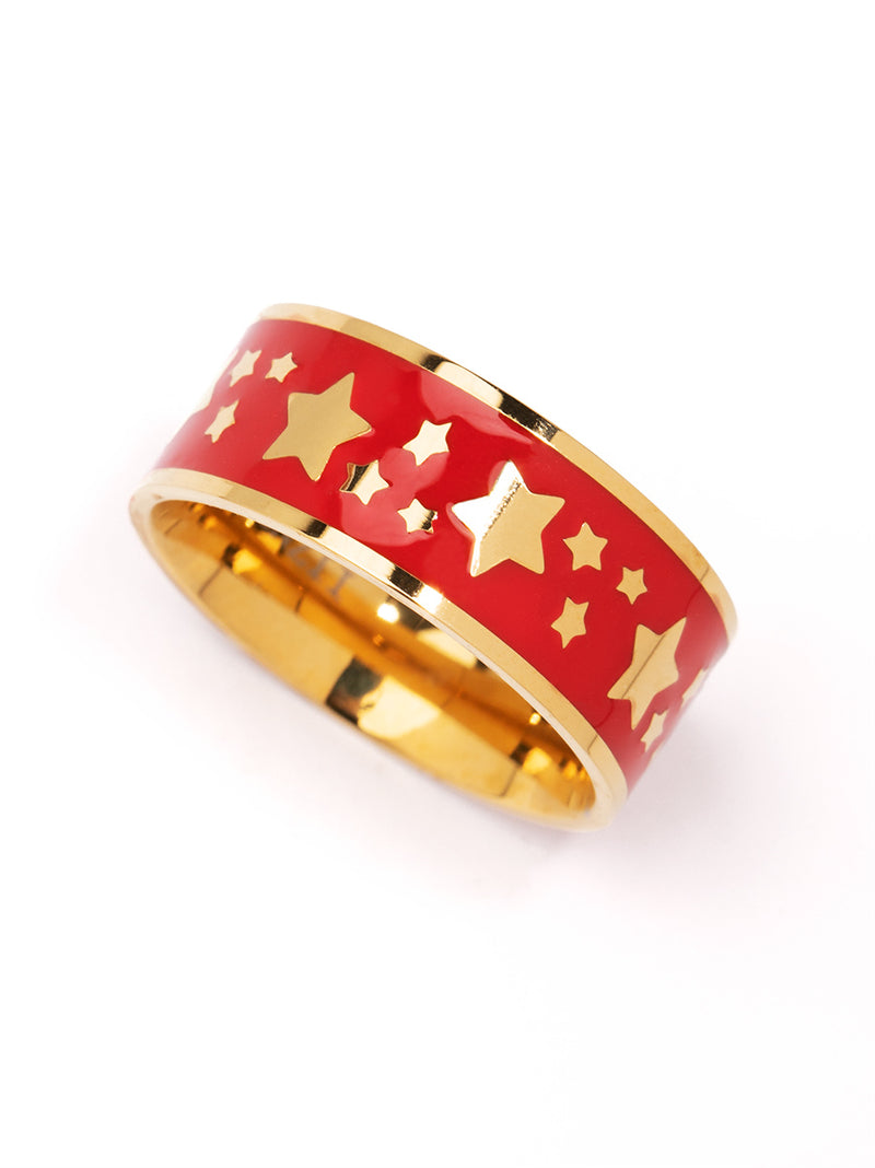 Star Pattern Ring